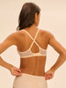 Bügel-BH mit tiefem Ausschnitt - Schickes Beige