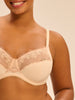 Full-Cup-BH mit Stützfunktion - Schickes Beige