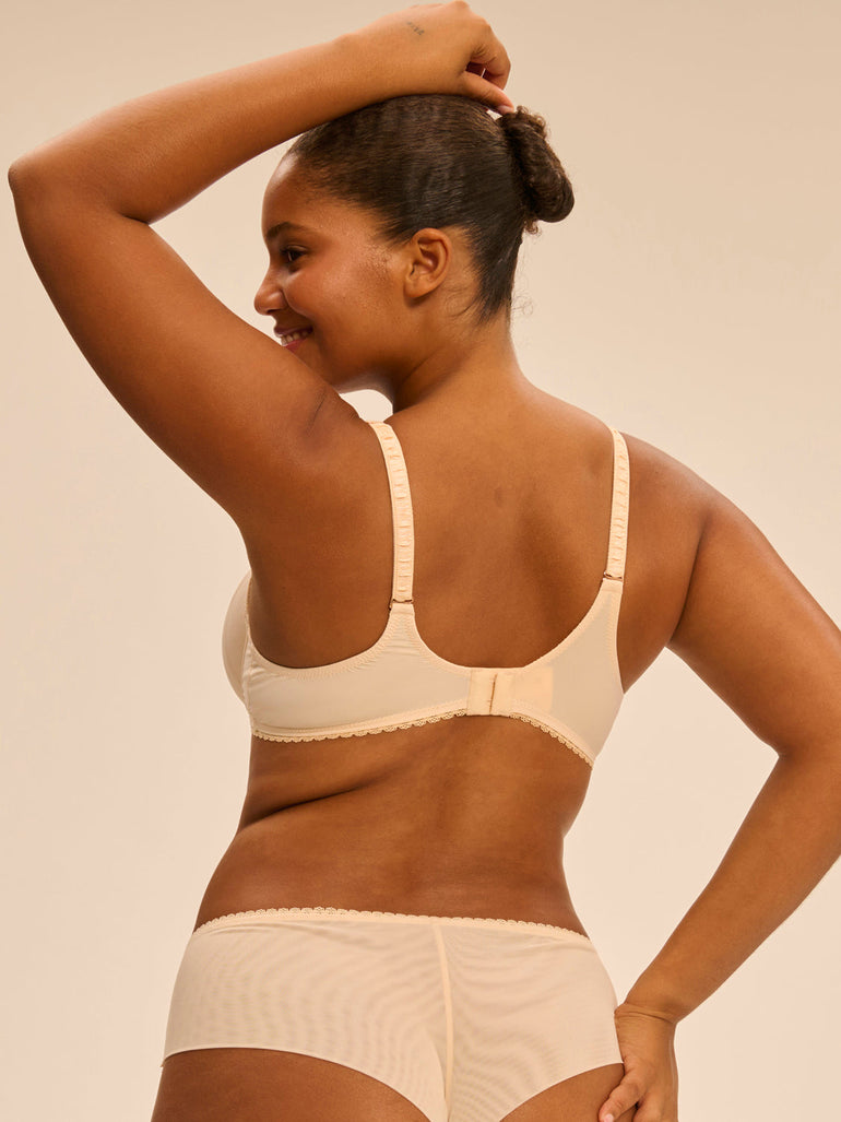 Full-Cup-BH mit Stützfunktion - Schickes Beige