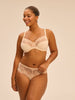 Full-Cup-BH mit Stützfunktion - Schickes Beige
