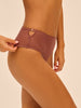 High-Waist-Slip. - Maulbeere