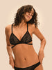 Weicher Triangel-BH mit Softcup - Schwarz
