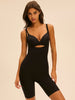 Figurformender Bodysuit - Schwarz