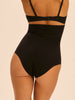 Shaping-Slip mit hohem Bund - Schwarz