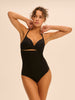 Shaping-Slip mit hohem Bund - Schwarz