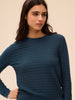 Sweater - Petrolblau