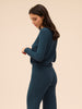 Sweater - Petrolblau