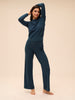 Sweater - Petrolblau
