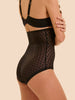 Shaping-Slip mit hohem Bund - Schwarz