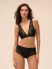 High-Waist-Slip - Schwarz