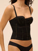 Bustier - Schwarz