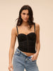 Bustier - Schwarz