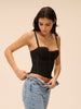 Bustier - Schwarz