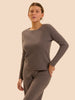 Sweater - Kastanie
