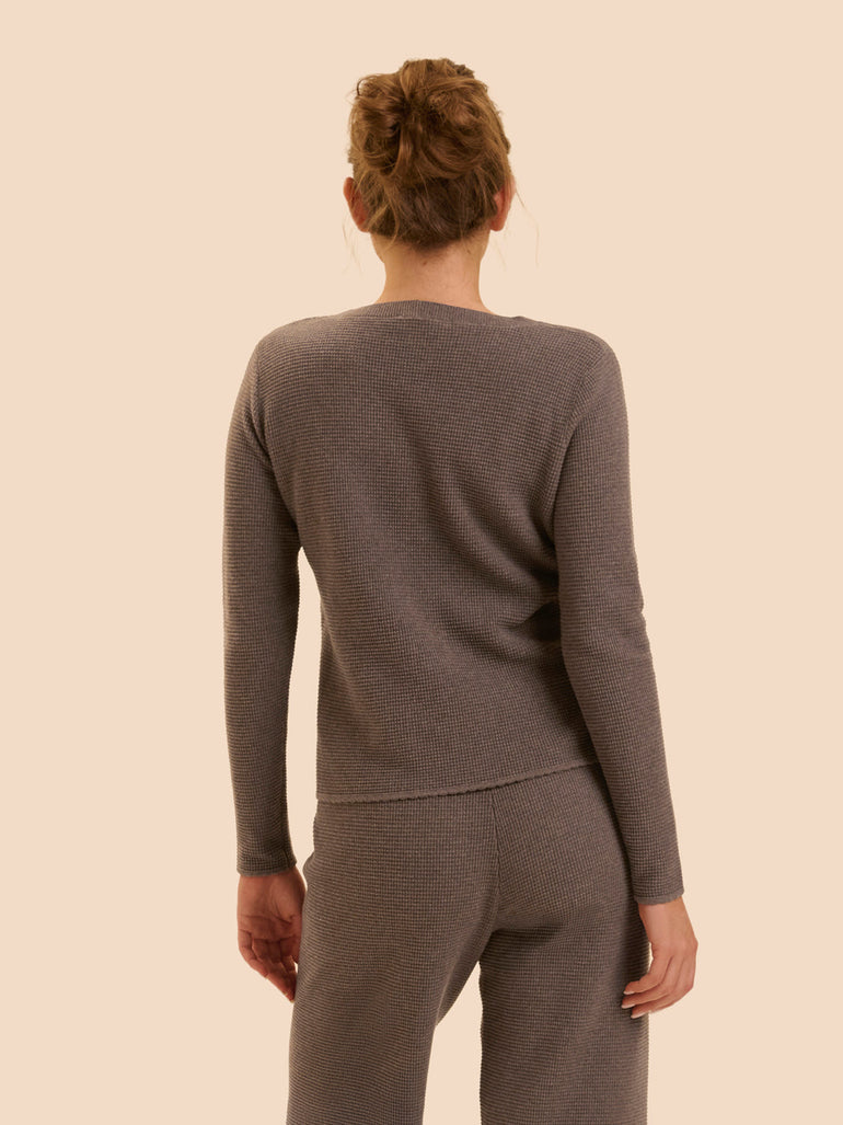 Sweater - Kastanie