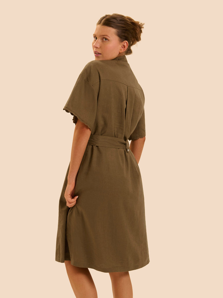 Langes Kleid - Safari