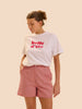 T-Shirt kurzarm - Weiß