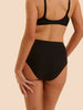 High-Waist-Slip - Schwarz
