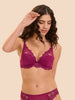Push-up-BH mit tiefem Dekolleté - Désir-Rosa