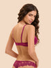 Push-up-BH mit tiefem Dekolleté - Désir-Rosa