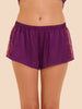 Schlafshorts - Brombeere