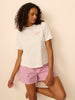 Schlafshorts in limitierter Edition für Pink October – Neonpink