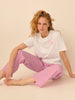 Schlafhose in limitierter Edition für Pink October – Neonpink