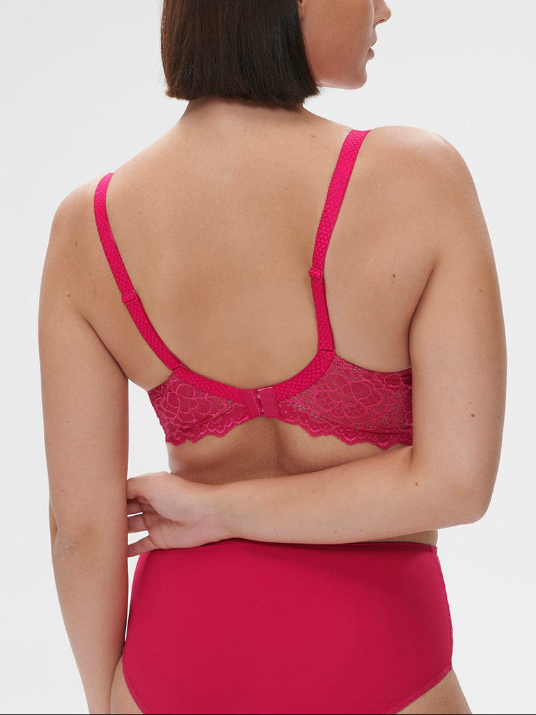 Plunge-Spacer-BH - Wintergrün-Rosa