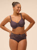 High-Waist-Slip. - Graphitgrau