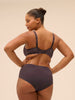 High-Waist-Slip. - Graphitgrau