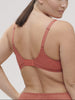 Spacer-BH mit tiefem Dekolleté - Texas Rosa