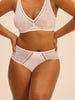 High-Waist-Slip. - Weiß