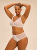 High-Waist-Slip. - Weiß