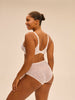 High-Waist-Slip. - Weiß