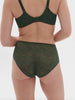 High-Waist-Slip. - Ikonisches Grün