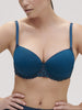 3D-Spacer-BH mit eckigem Dekolleté - Prestigeblau