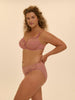 Bikini-Slip. - Smokey-Rosa