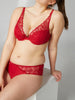 Triangel-Push-up-BH - Opernrot