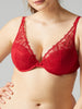 Triangel-Push-up-BH - Opernrot