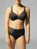 High-Waist-Slip. - Schwarz