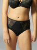 High-Waist-Slip. - Schwarz