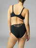 High-Waist-Slip. - Schwarz