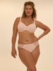 Bikini-Slip aus Baumwolle - Rot