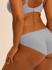 Bikini-Slip aus Baumwolle - Traumblau