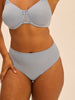 Slip mit hohem Bund - Traumblau