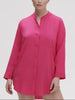 Langärmliges NachtHemdbluse - Pitaya-Pink