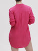 Langärmliges NachtHemdbluse - Pitaya-Pink