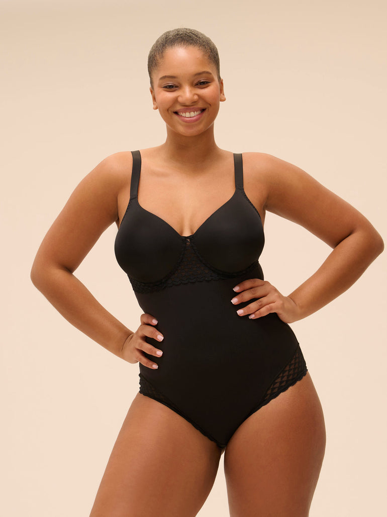 Bügel-Body - Schwarz