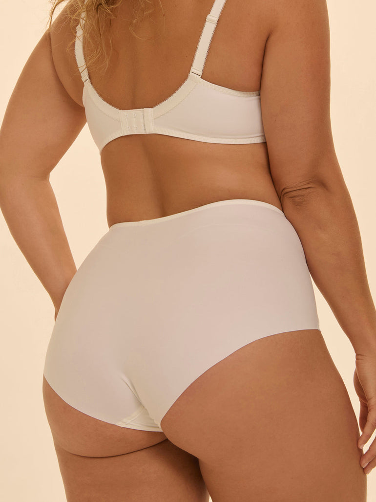 Figurformender High-Waist-Slip - Natur