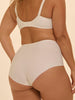 Figurformender High-Waist-Slip - Natur
